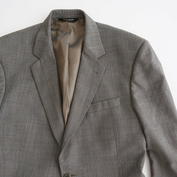 Jos A Bank Signature Mens Blazer Suit Jacket 41R - Picture 2 of 11